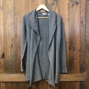 Vince cashmere hooded long sweater.